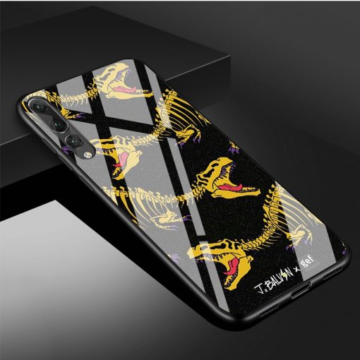 J Balvin colores DIY Luxury Tempered Glass Phone Case For Huawei P20 P30 P40 Lite PRO 5 - J Balvin Store