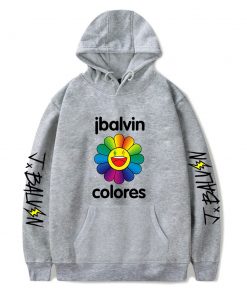 Popular J BALVIN Hoodies Sun Flowers Women Long Sleeve Sweatshirts Men s Hoodie Oversized Fashion Casual 2 - J Balvin Store