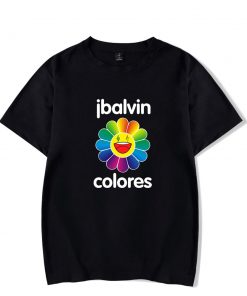 Summer j balvin shirt Colors Fashion Clothing O Neck Men T shirt Women Short Sleeve Tops 3 - J Balvin Store